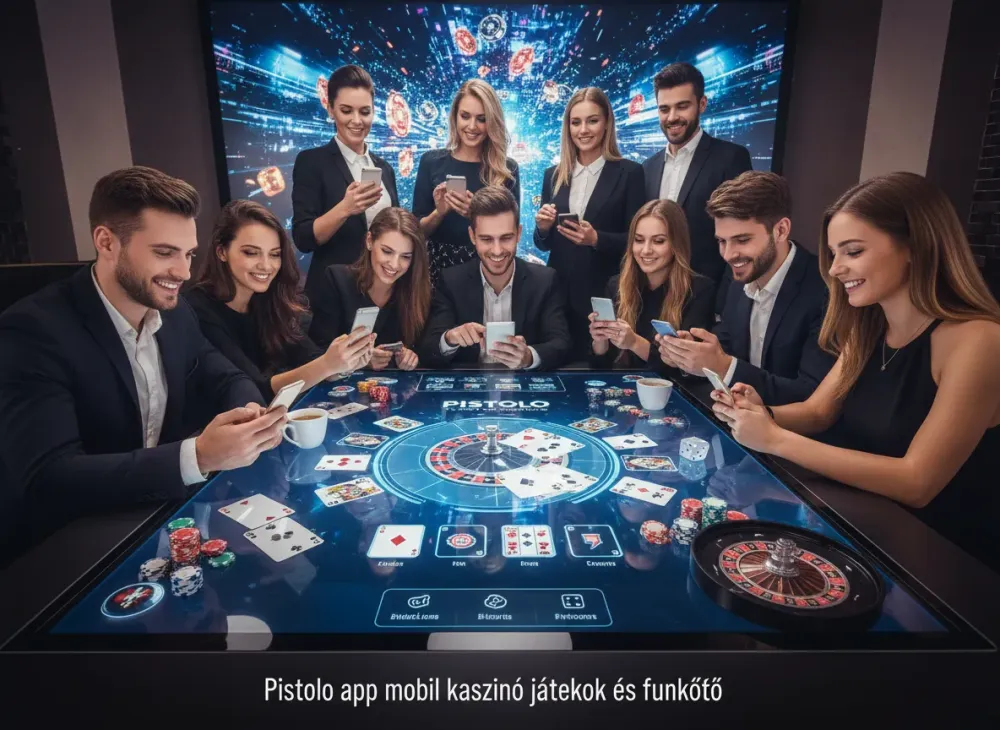 Pistolo app mobil kaszinó játékok és funkciók