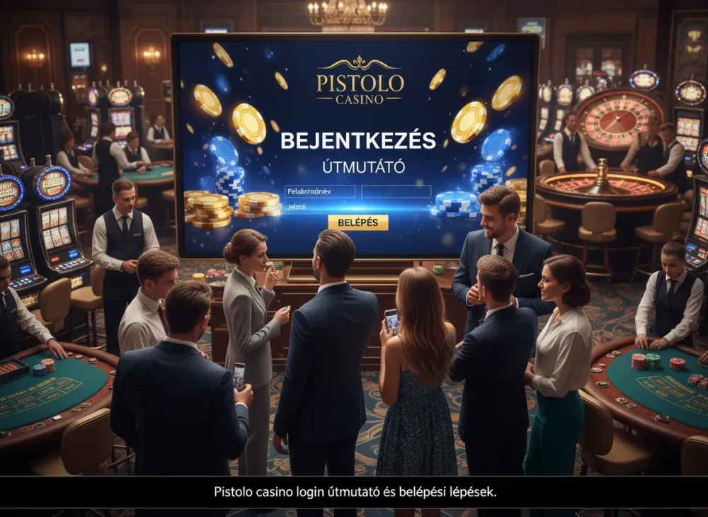 Pistolo casino login útmutató és belépési lépések